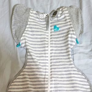 Love to Dream swaddle wrap up transition bag original- Gray - Medium